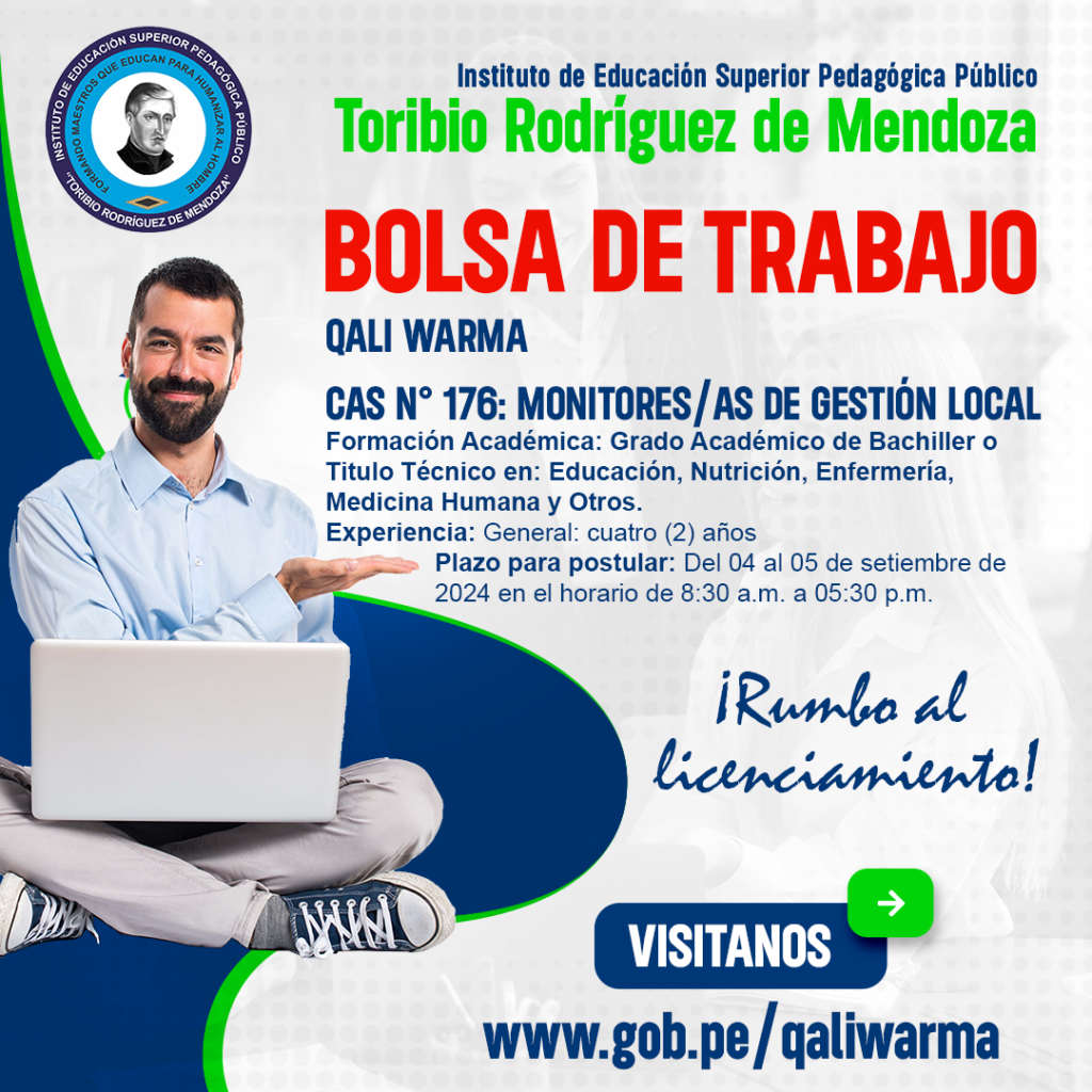 OPORTUNIDAD LABORAL QALIWARMA